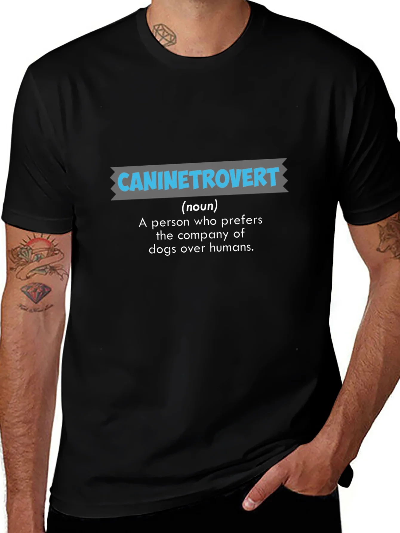 Caninetrovert - Dog Lovers T-Shirt