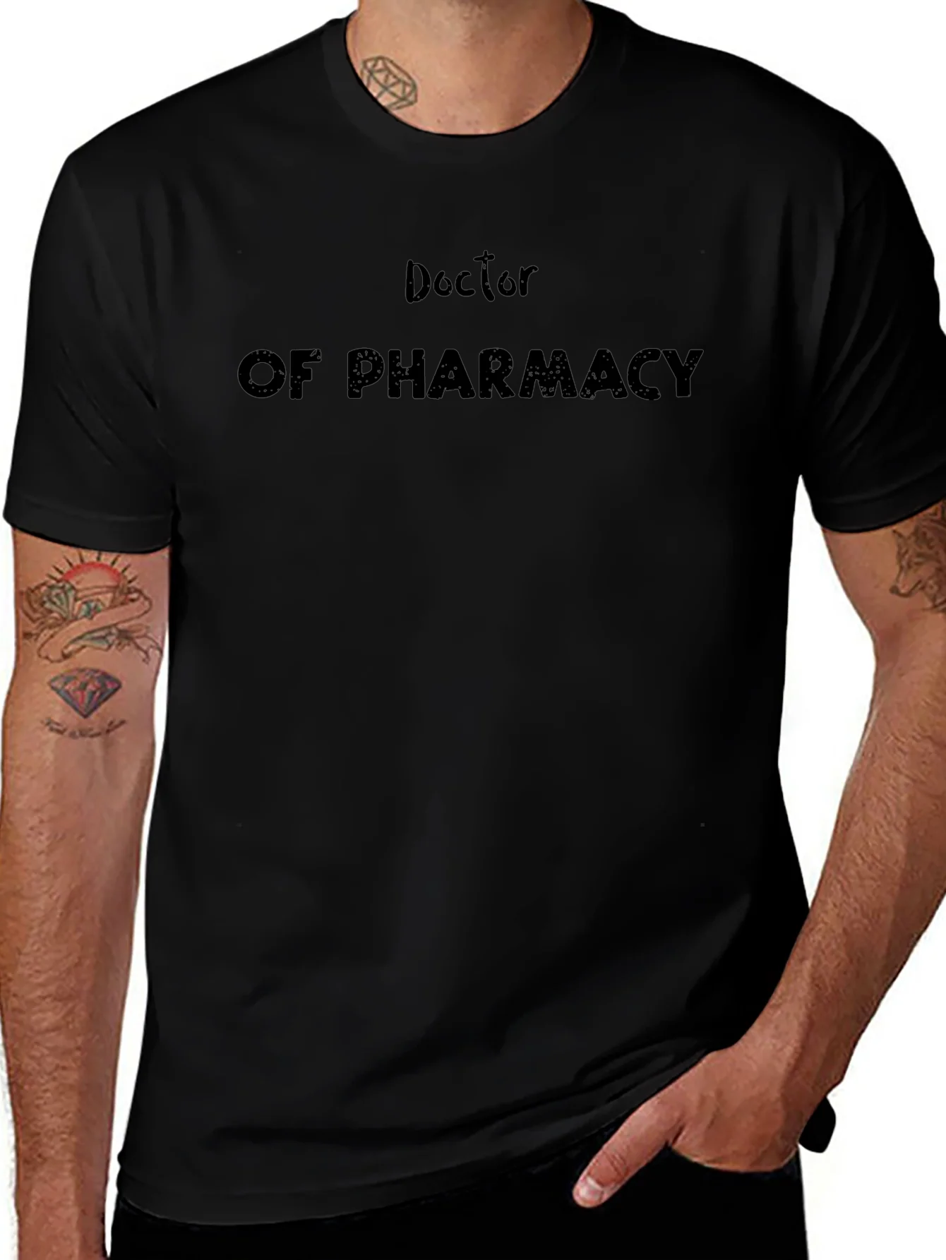 Doctor of Pharmacy Black T-Shirt