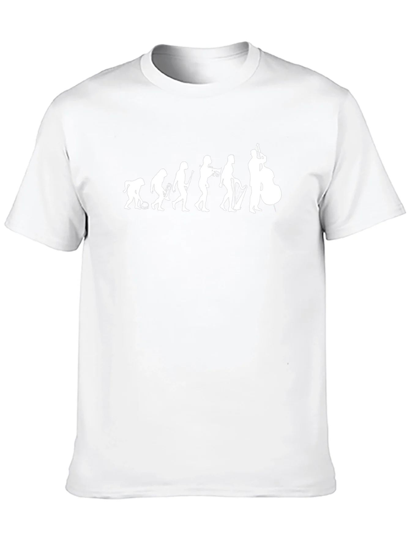 Jazz Evolution Graphic T-Shirt - Black
