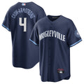 C.Cubs #4 Pete Crow-Armstrong Player City Connect Baseball Jerseys