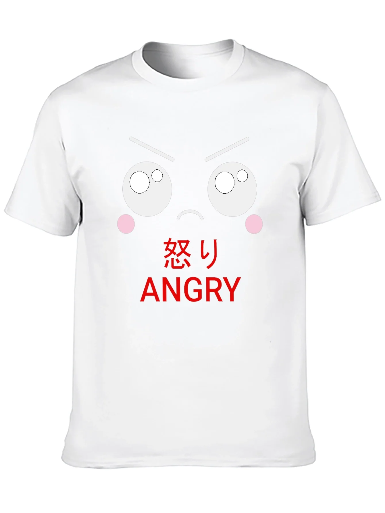 Angry Emoji Black T-Shirt