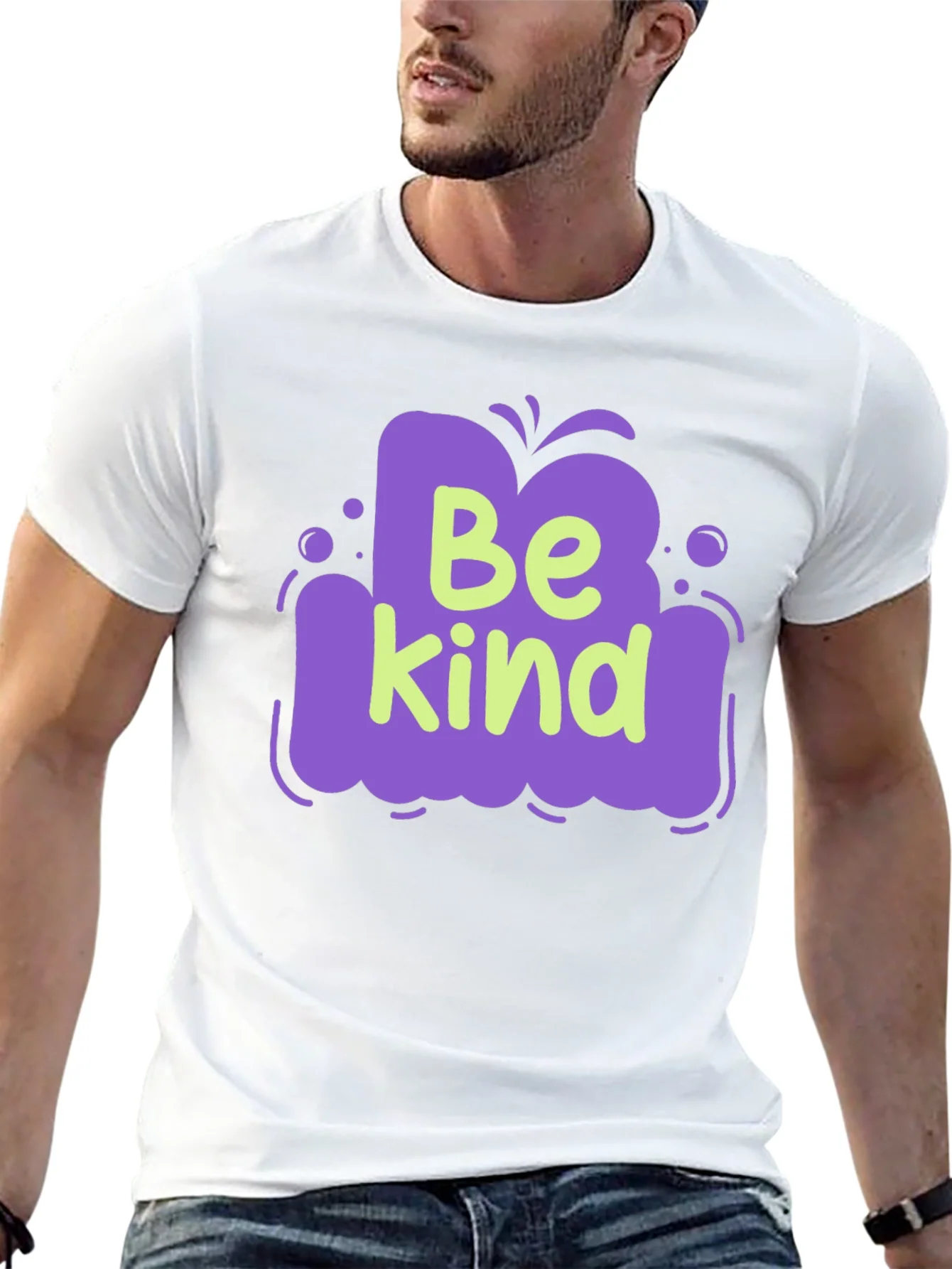 Be Kind Graphic Tee - Positive Message Shirt