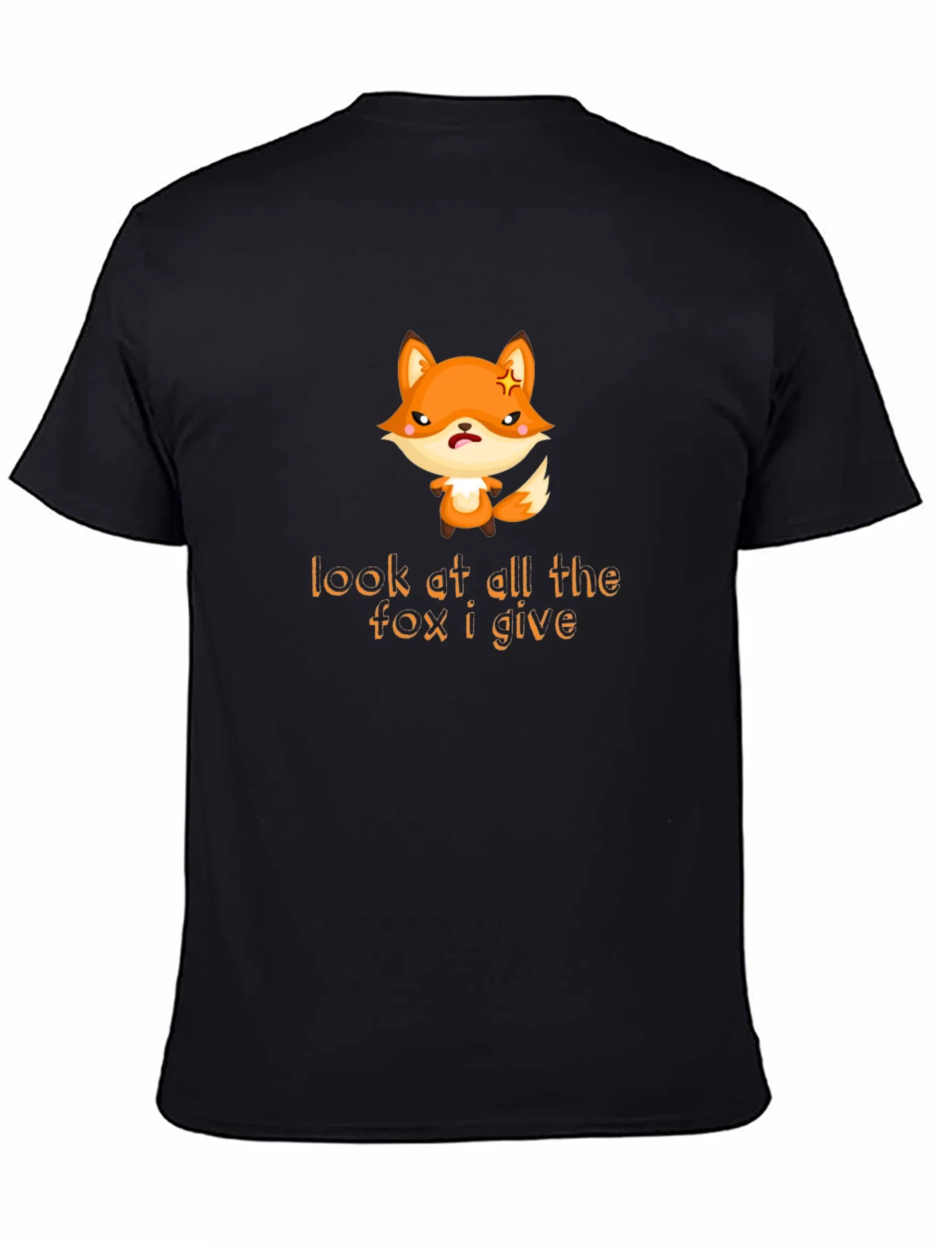 Funny Fox Graphic T-Shirt - Look at All the Fox I Give!