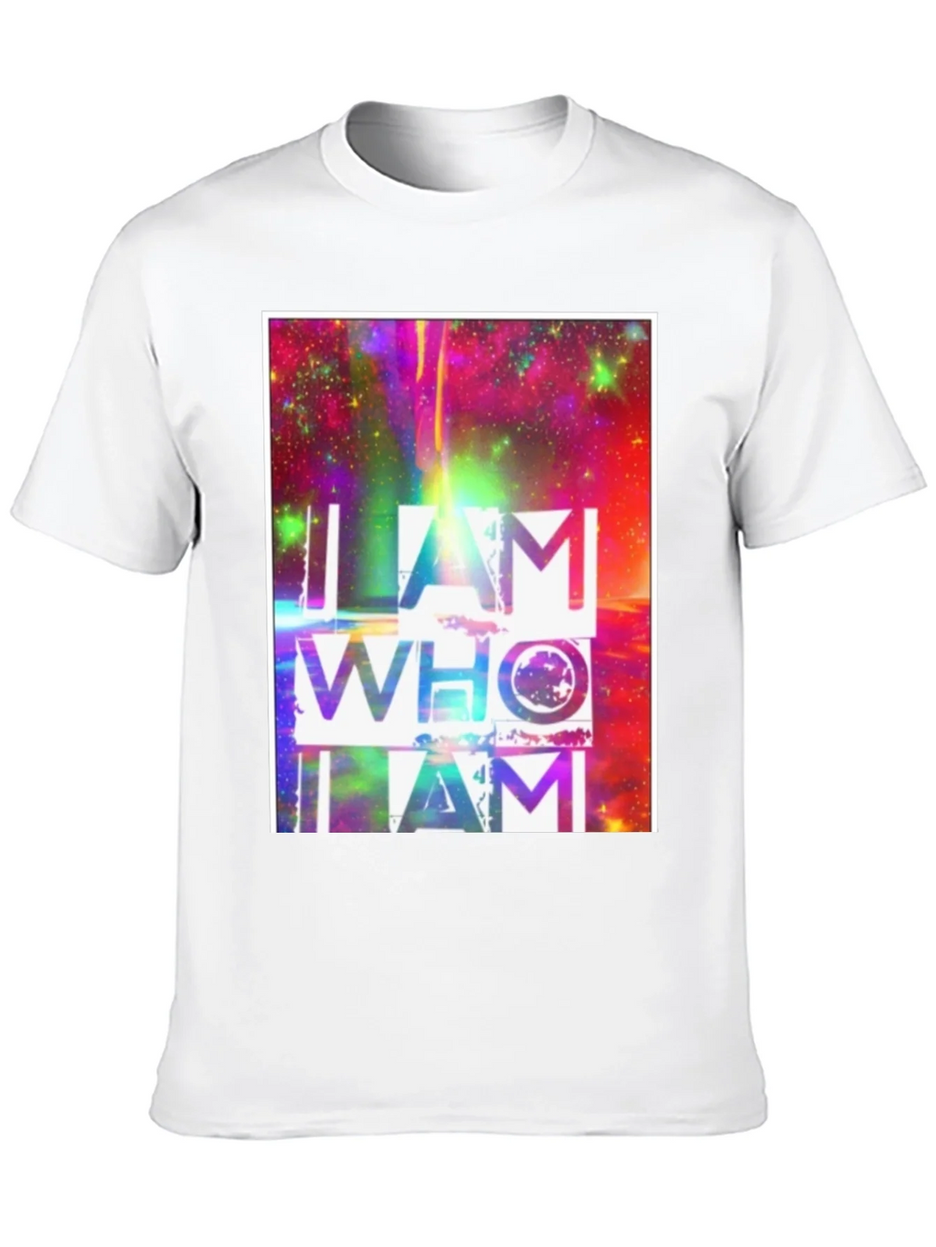I AM WHO I AM Graphic Tee Custom
