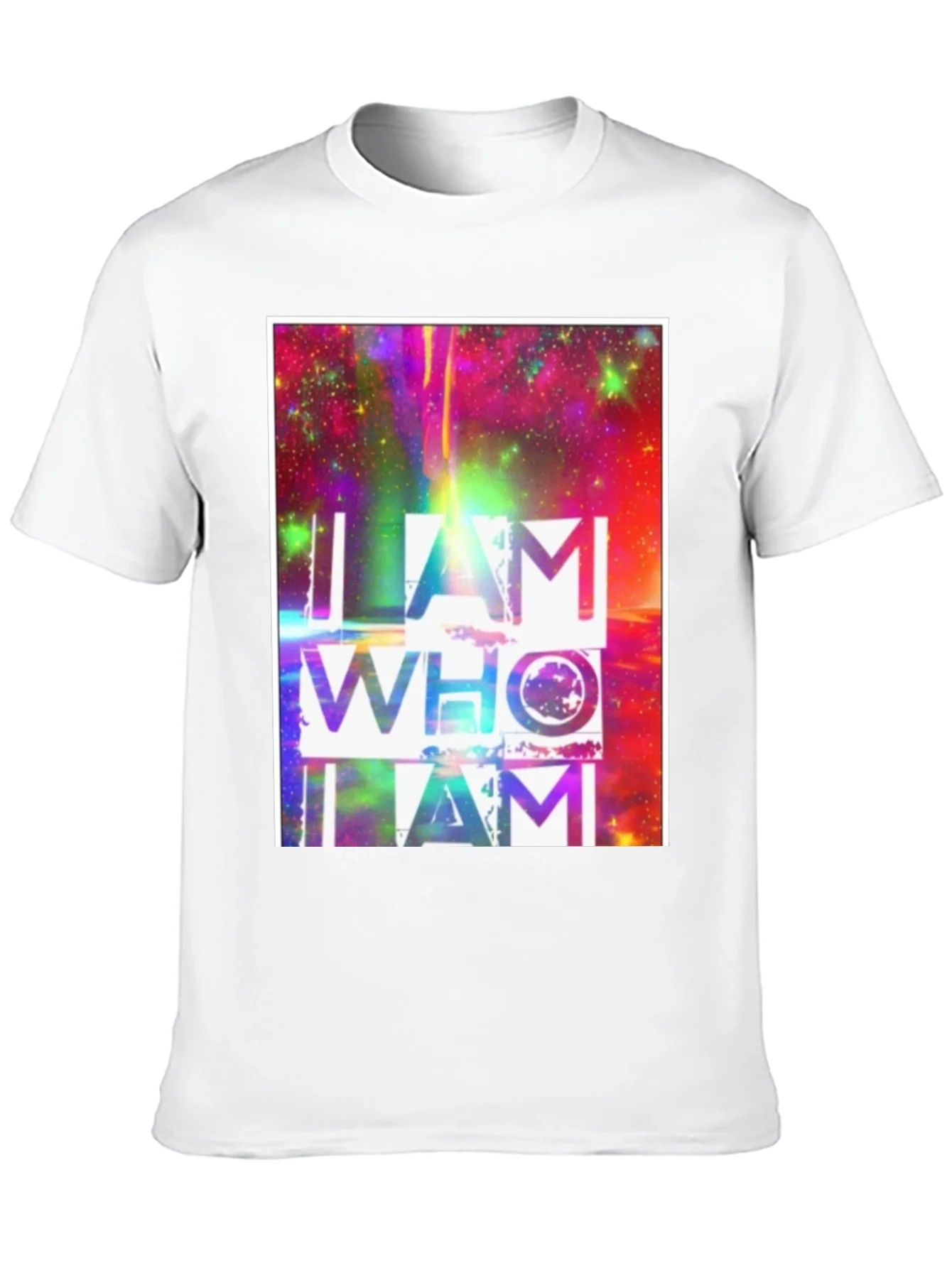 I AM WHO I AM Graphic Tee Custom