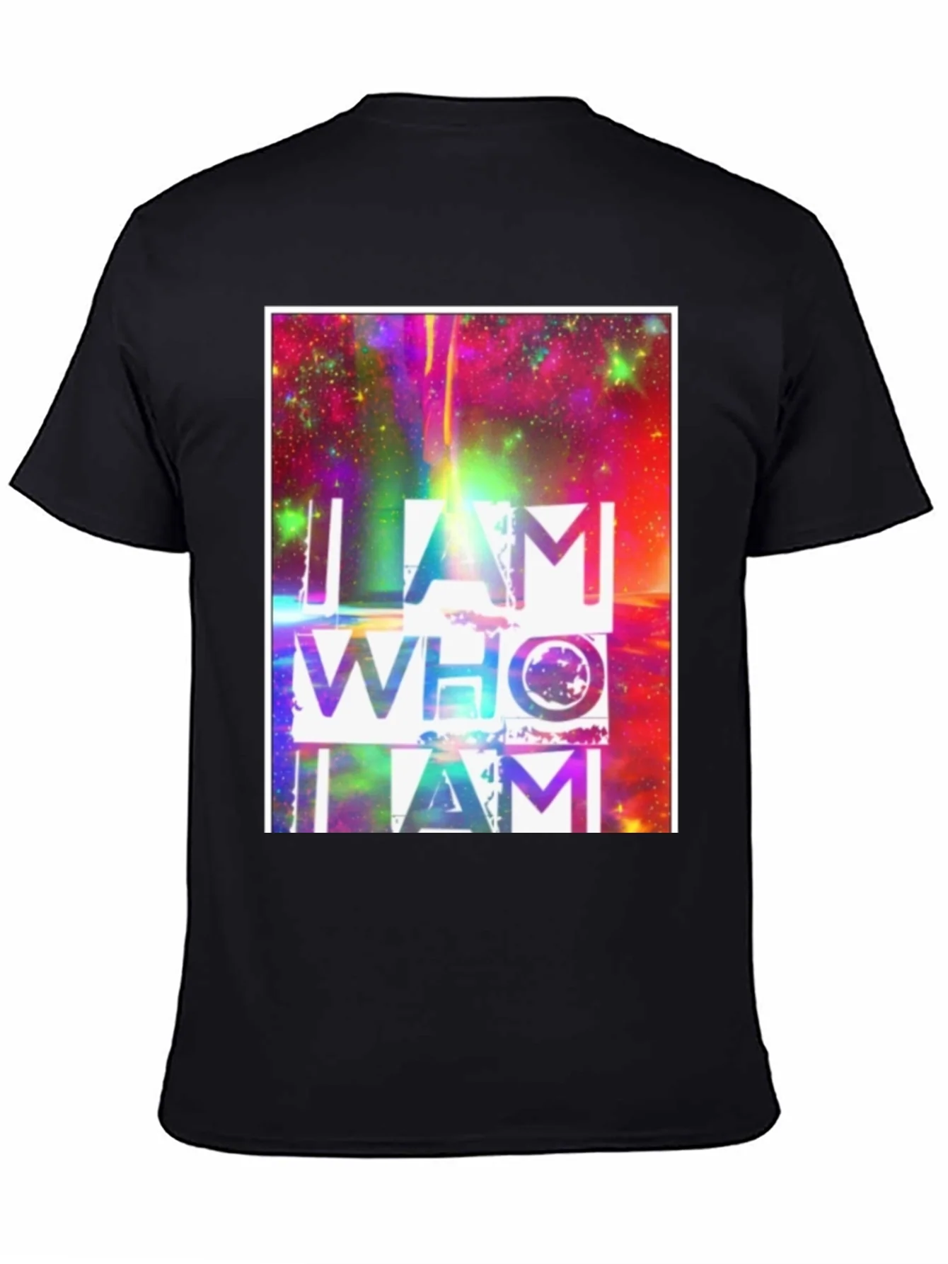 I AM WHO I AM Graphic Tee Custom