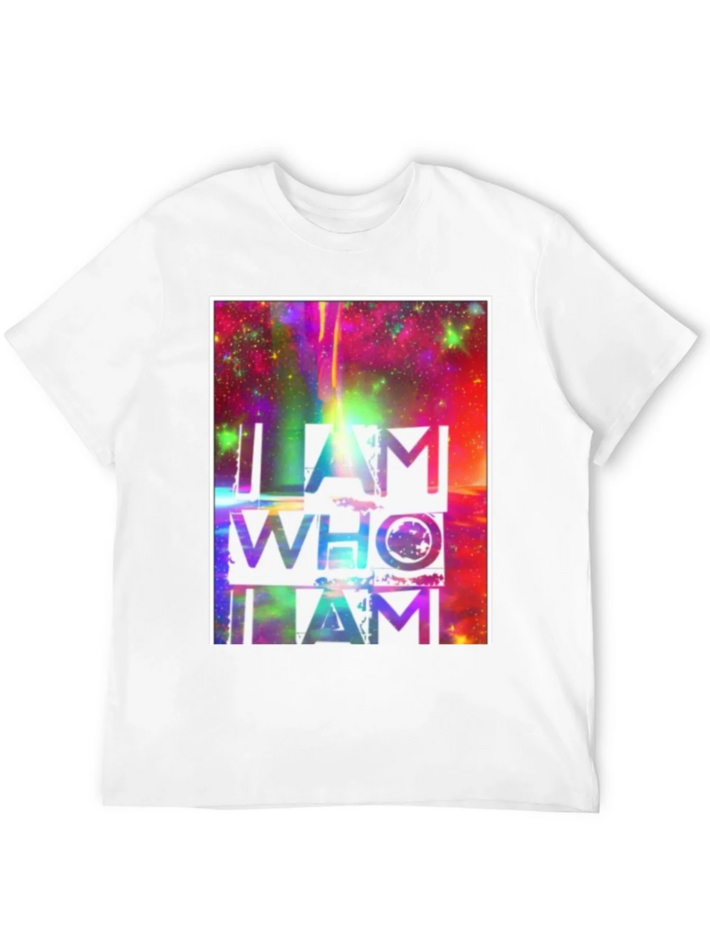 I AM WHO I AM Graphic Tee Custom