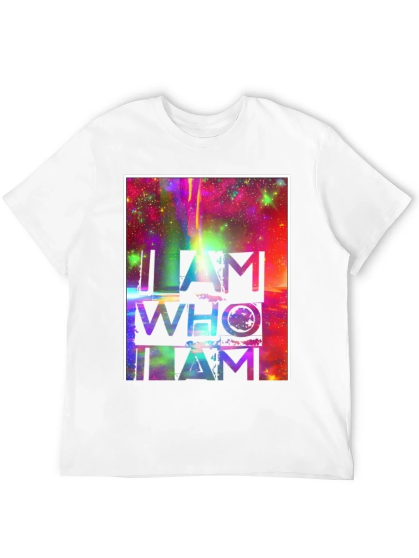 I AM WHO I AM Graphic Tee Custom