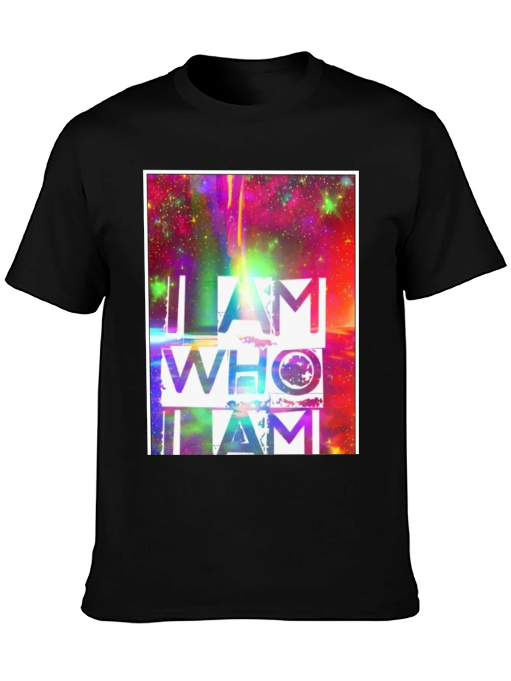 I AM WHO I AM Graphic Tee Custom