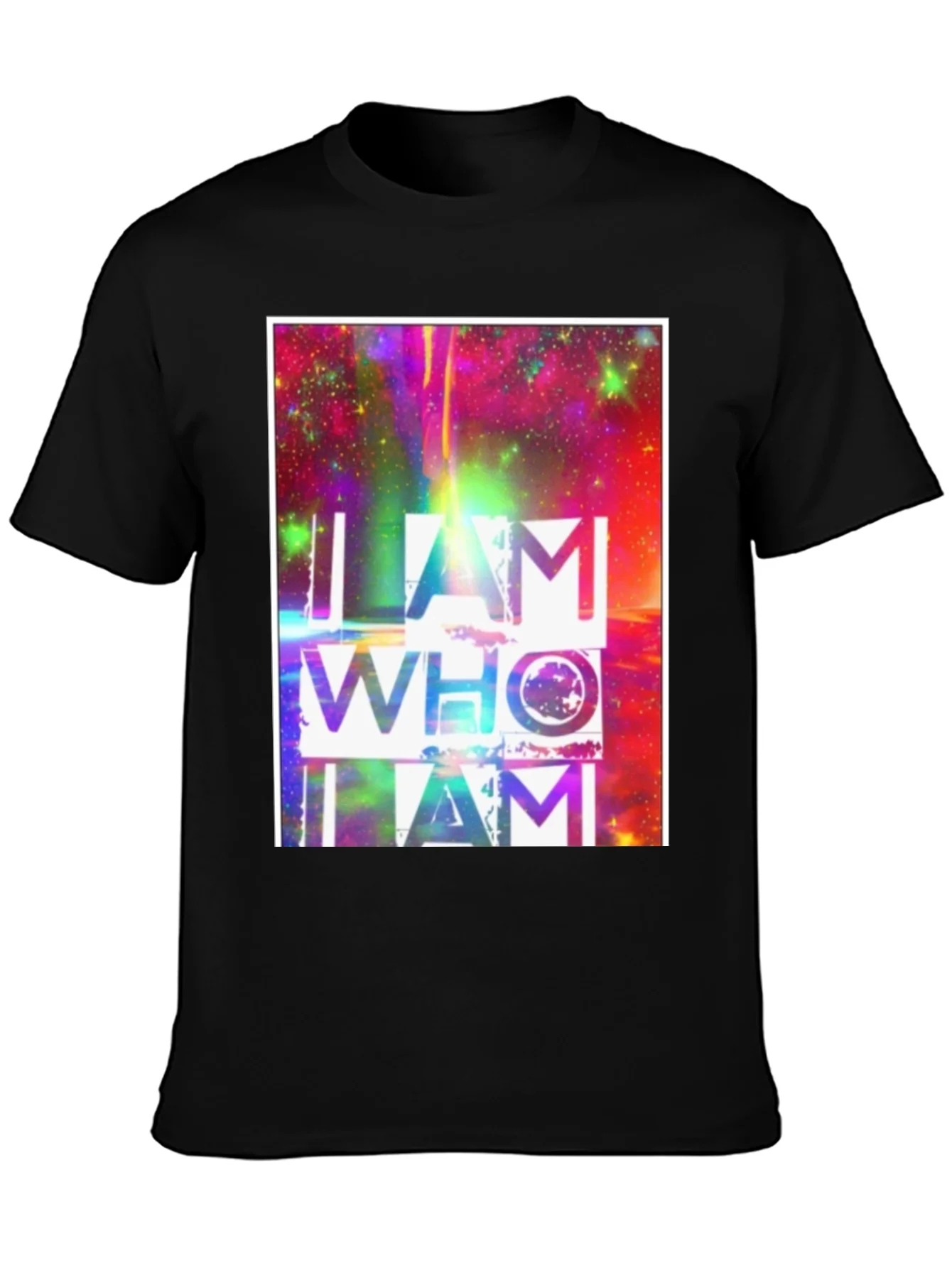 I AM WHO I AM Graphic Tee Custom