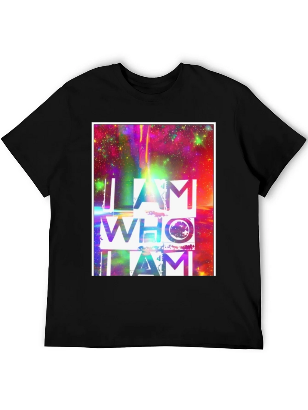I AM WHO I AM Graphic Tee Custom