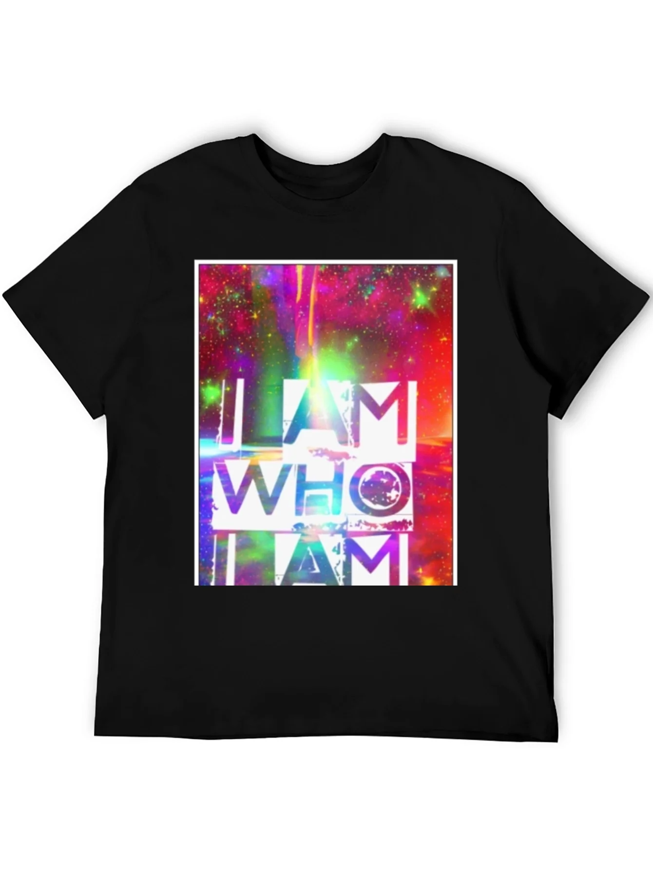 I AM WHO I AM Graphic Tee Custom