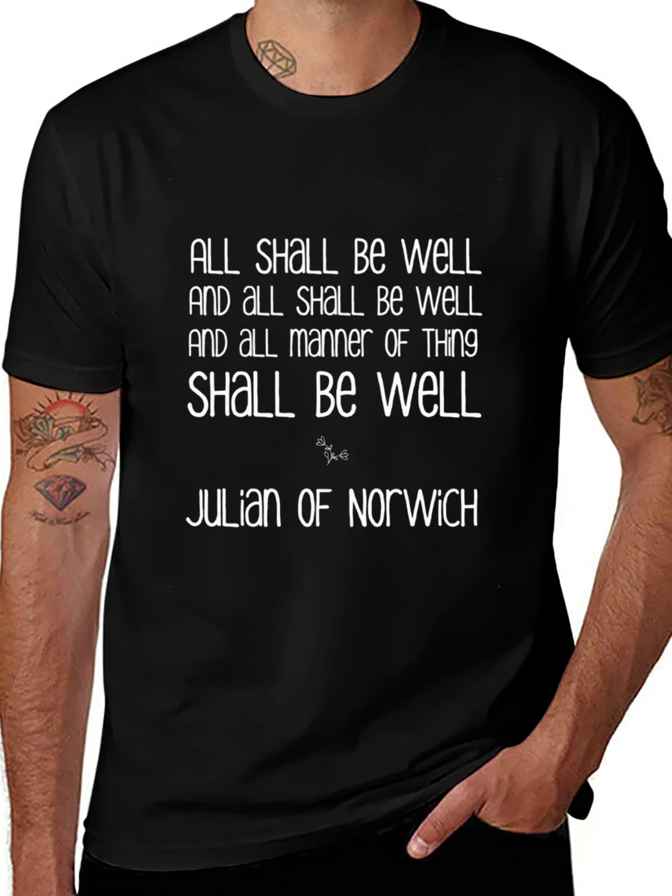 Julian of Norwich - All Shall Be Well T-Shirt