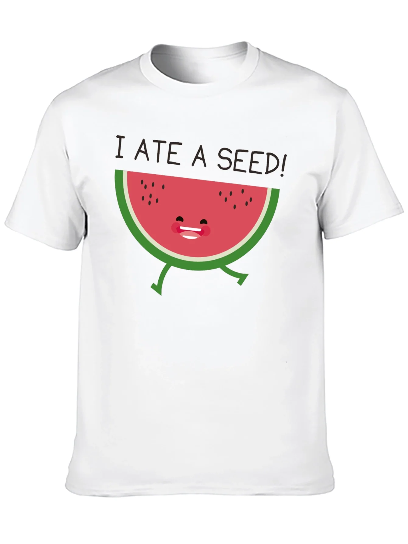 I Ate a Seed! Funny Watermelon Graphic Tee