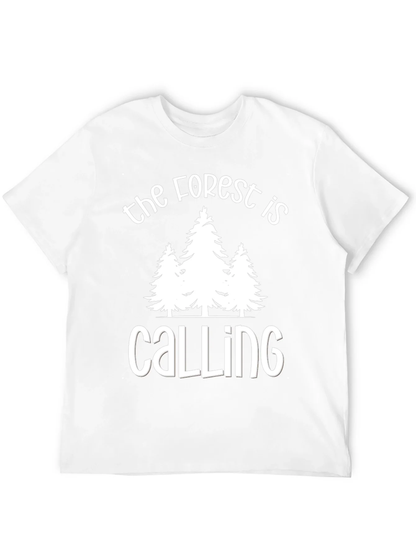 Forest Calling Graphic Tee - Nature Lover T-Shirt