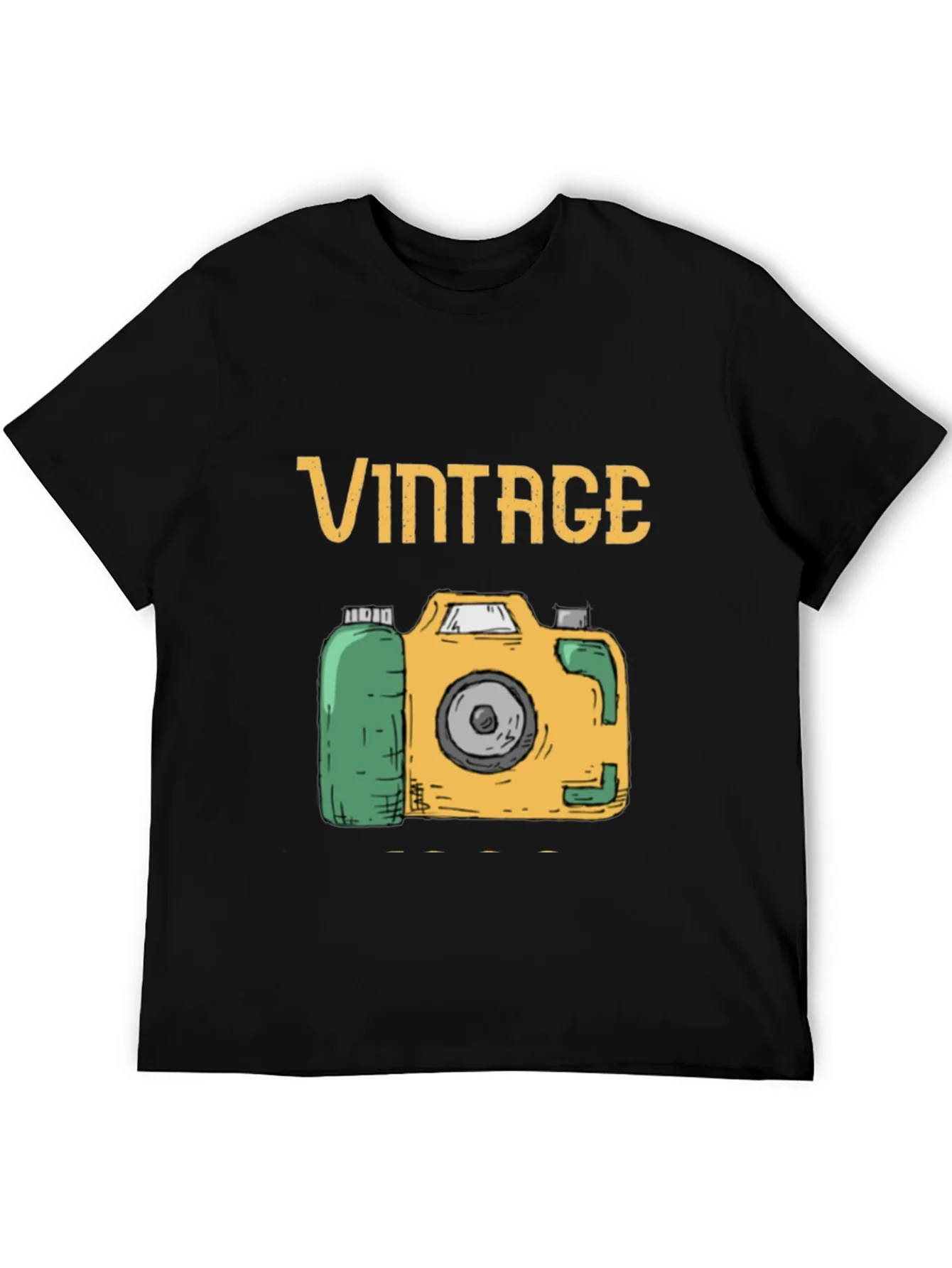 Vintage Camera Graphic T-Shirt