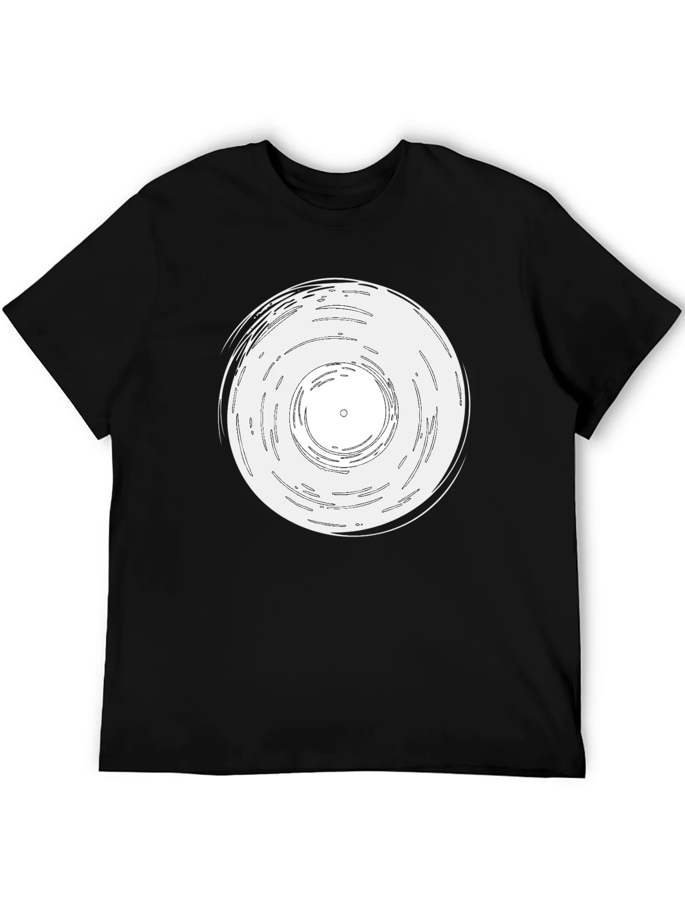 Vinyl Record Graphic T-Shirt - Music Lover Tee