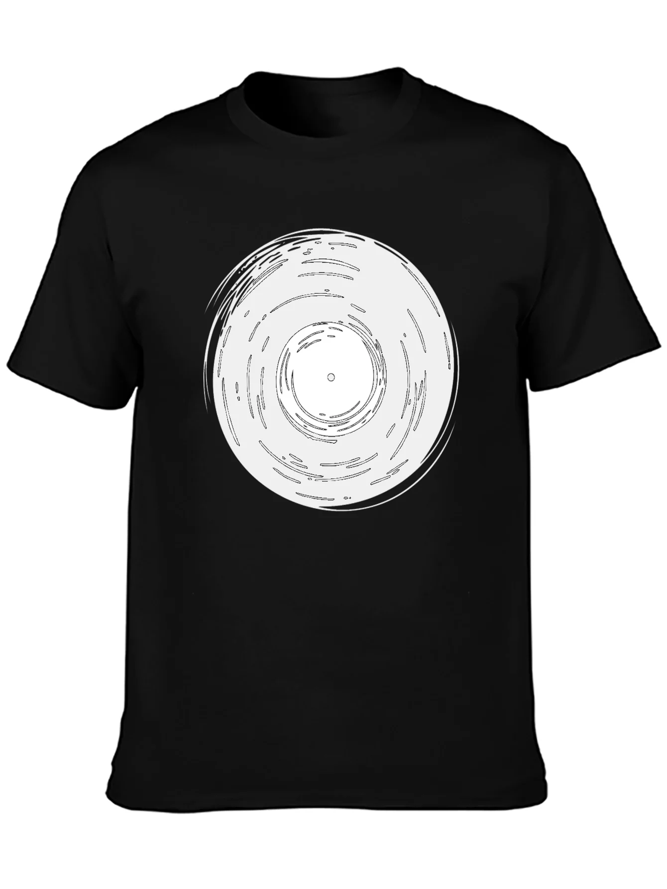 Vinyl Record Graphic T-Shirt - Music Lover Tee