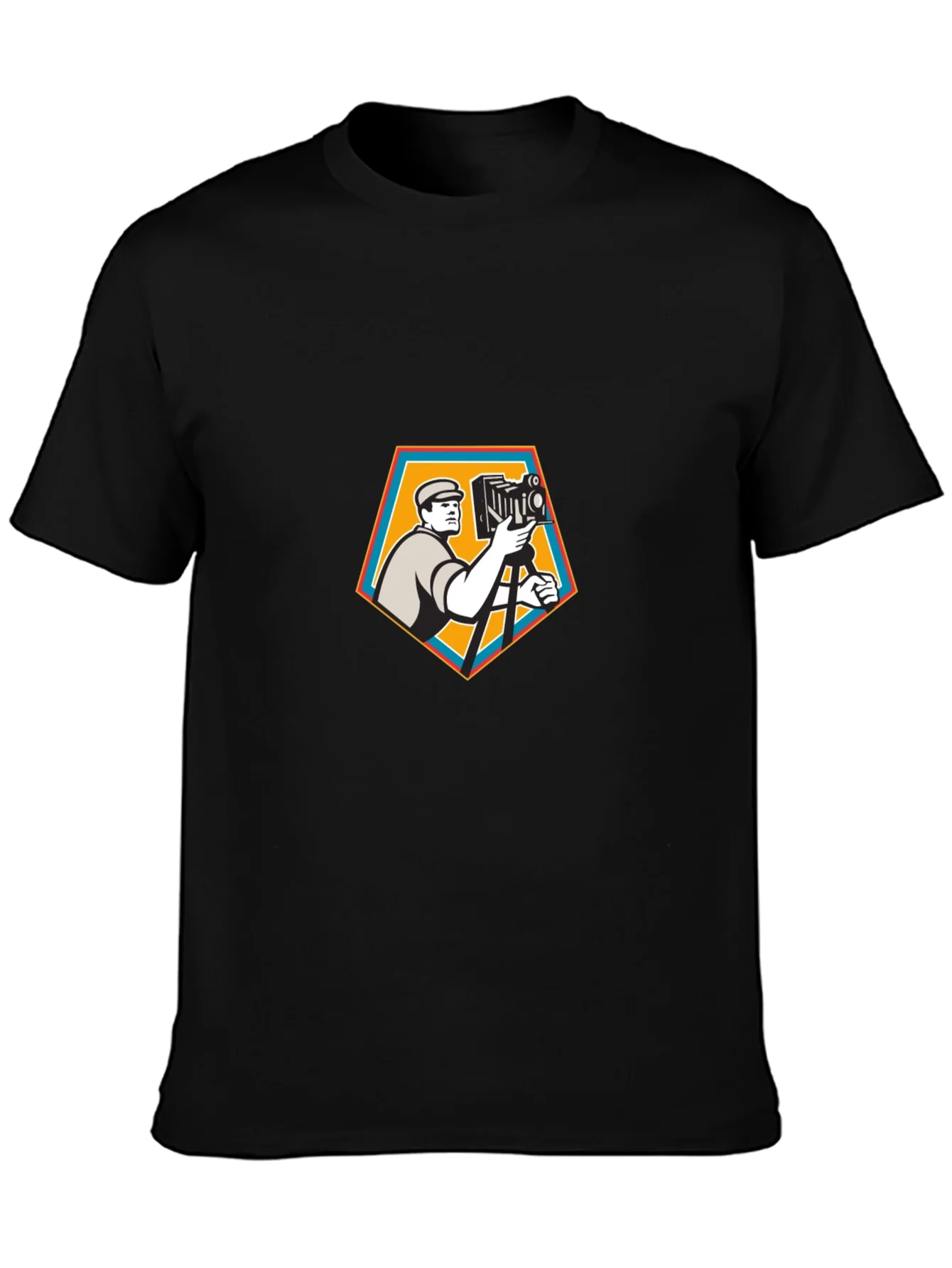 Vintage Camera Photographer Graphic Tee