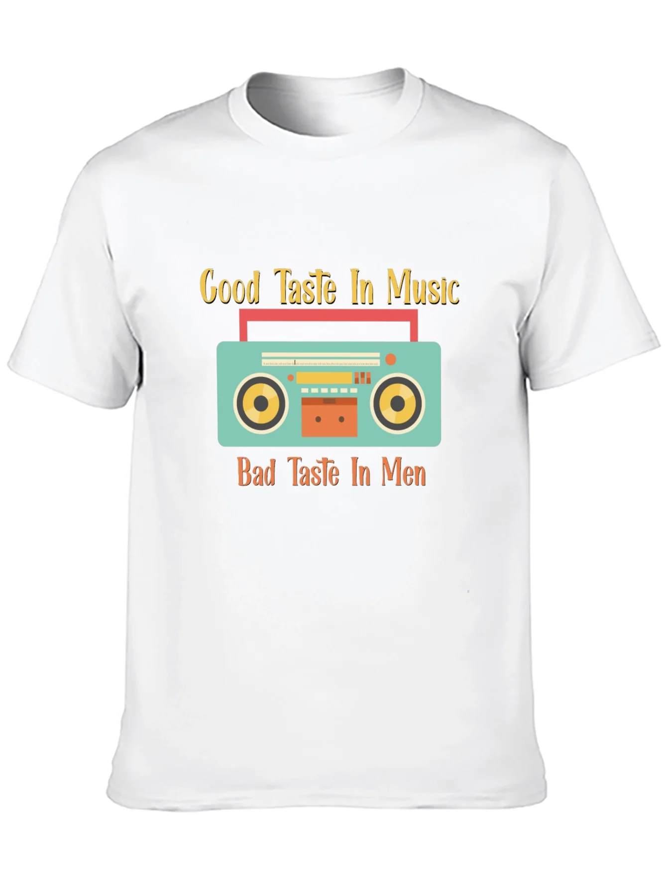 Good Taste Music Bad Taste Men Graphic Tee